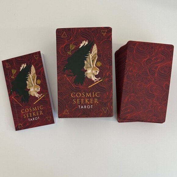 Cosmic Seeker Tarot indie deck with guidebook - Picture 2 of 7